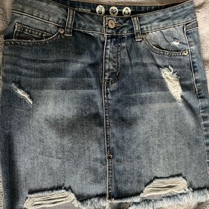 Jean skirt